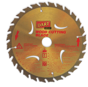 184mm x 40T x 16mm bore Gold TCT Wood Saw Blade